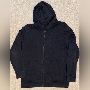 GAP Zip Up Hoodie Dark Gray Men’s XL